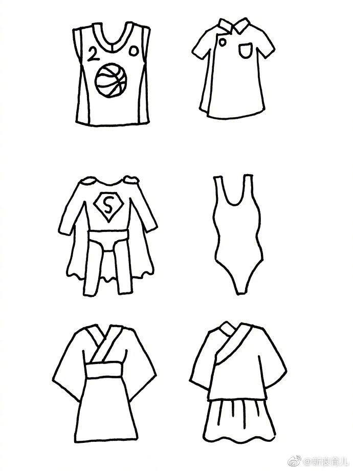 卡通衣服简笔画与工艺品的手作乐趣指南